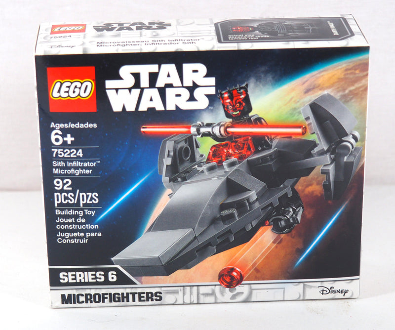 LEGO Star Wars: Sith Infiltrator Microfighter (75224) New Sealed