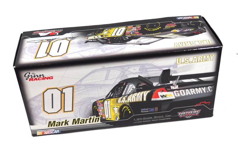 Limited Edition Mark Martin U.S. Army 1/24 Scale NASCAR Die-cast