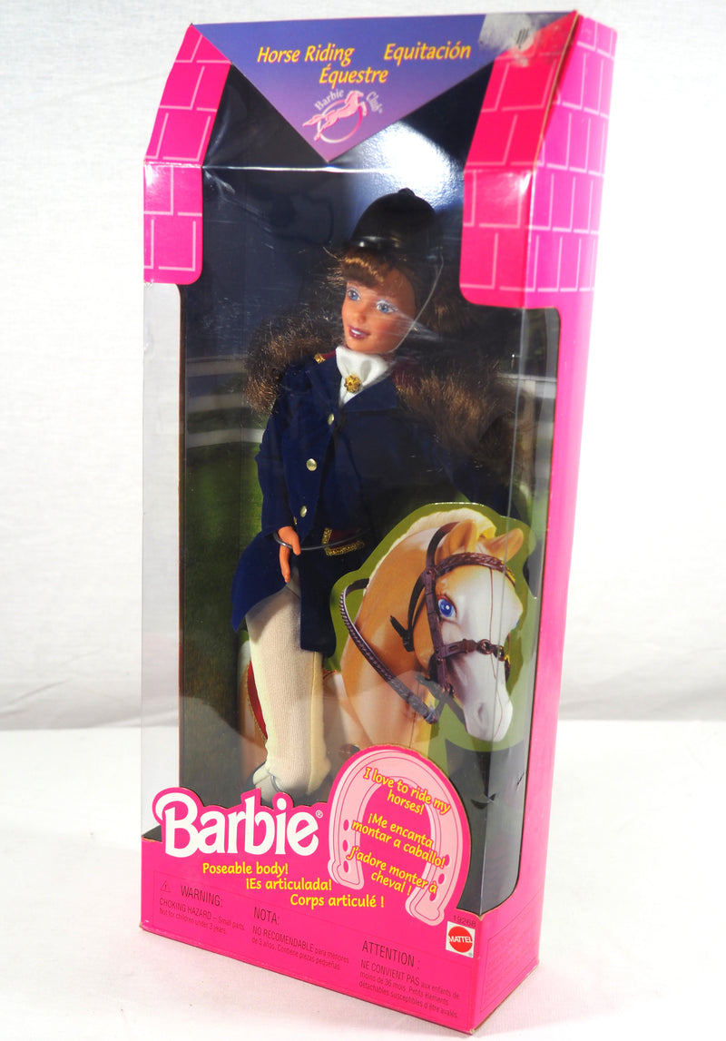 Horse Riding Barbie Doll 1997, Poseable Body