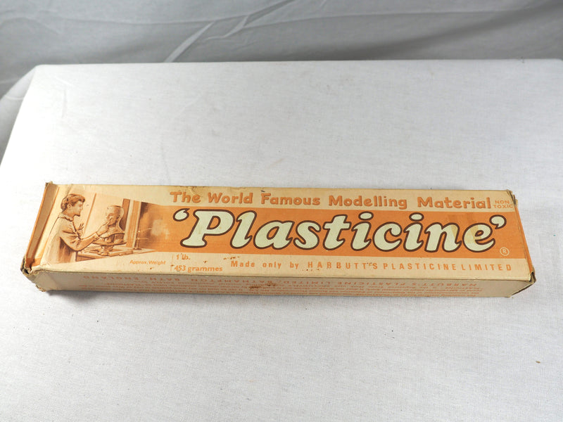 Vintage Harbutt's Plasticine World Famous Modelling Material (for Display only)