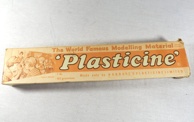 Vintage Harbutt's Plasticine World Famous Modelling Material (for Display only)
