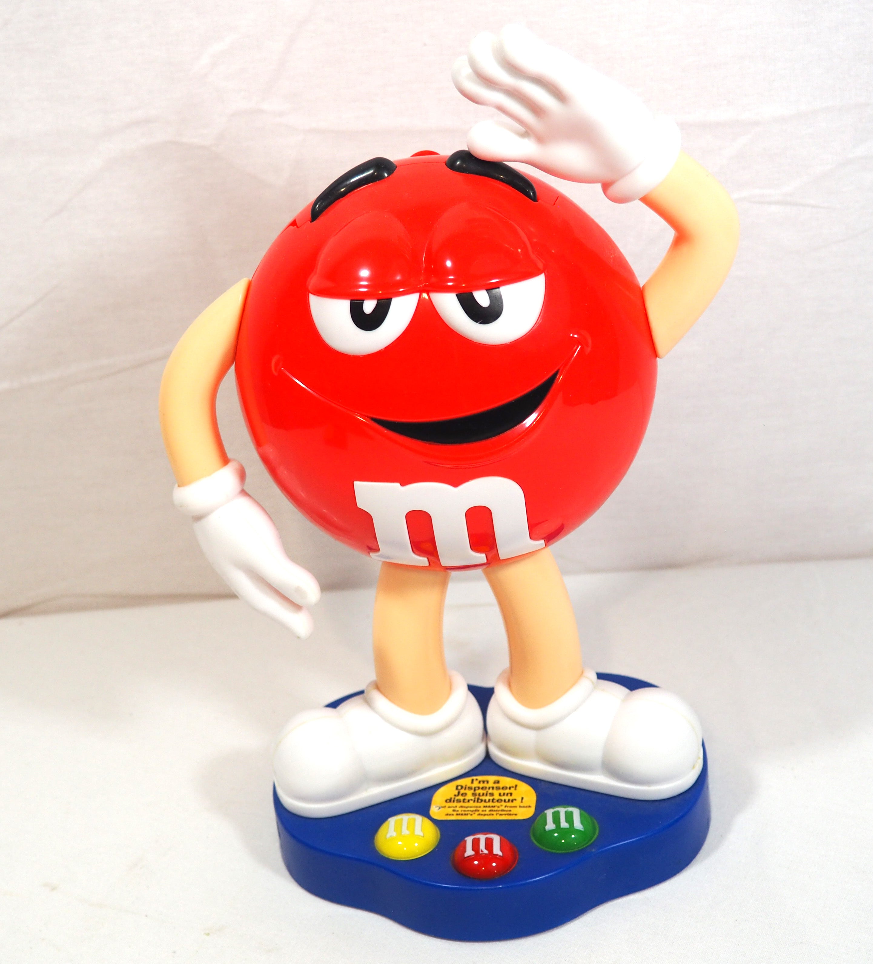 M&M'S Red Character Stand Up 10 Figure Candy Dispenser Collectible