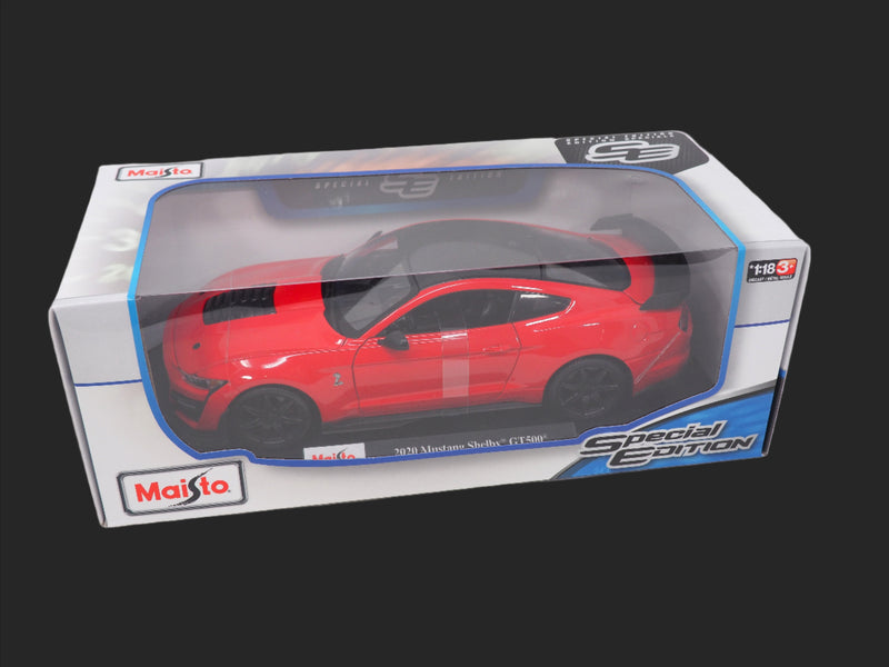 Maisto Special Edition 2020 Mustang Shelby GT500 1:18 Scale Die Cast