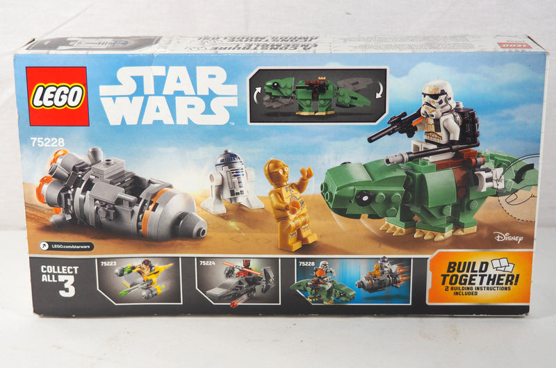 Lego Star Wars - Escape Pod vs Dewback Microfighters Set 75228