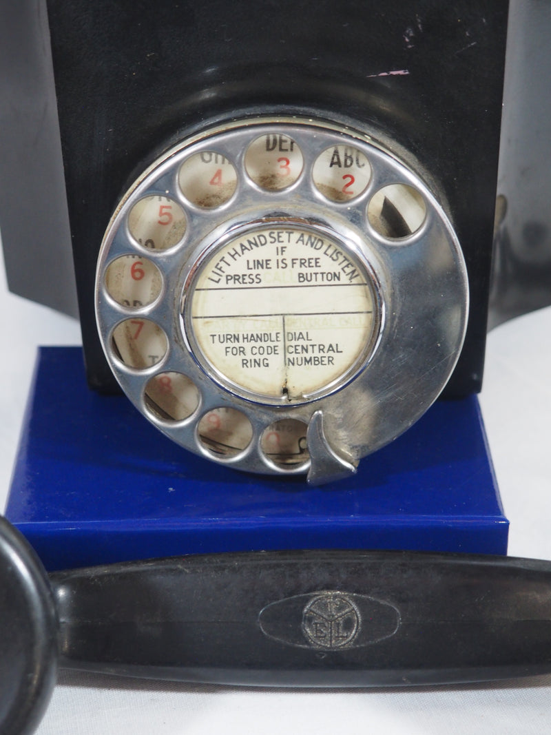 Antique ETL Ericsson Model N2907C2 Party Line Telephone