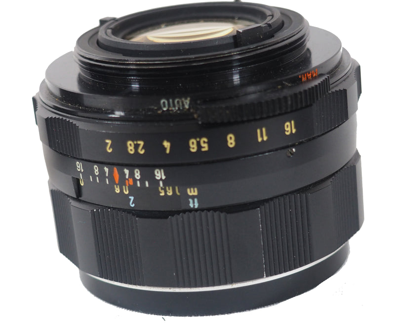 Asahi Super-Takumar Pentax 50mm f2 Lens M42 w/ bonus Konica Lens Case