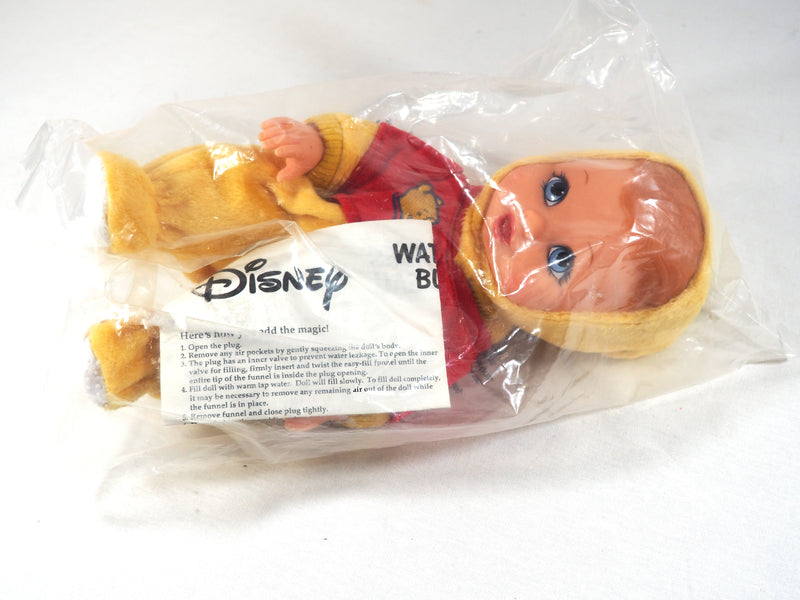 Vintage Avon Disney 9" Waterbaby Buddies Caucasian w/Pooh Snuggie