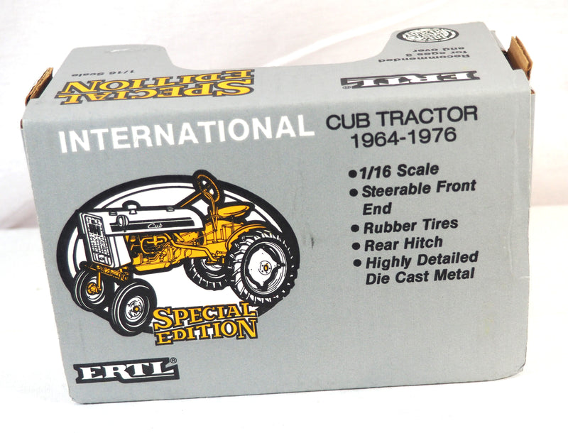 ERTL Special Edition International Cub Tractor 1:16 Scale