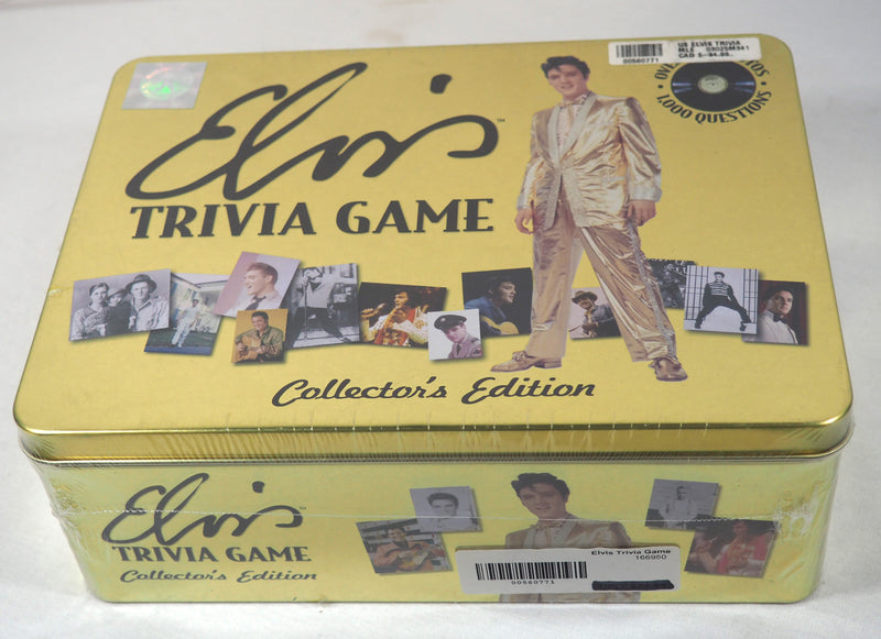 Vintage Elvis Trivia Game Collector's Edition 2003