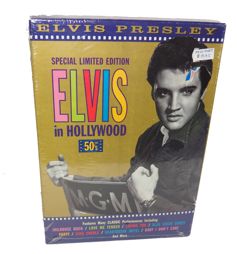 New Sealed VHS Set, "Elvis In Hollywood, The 50's, Special Limited Edition"
