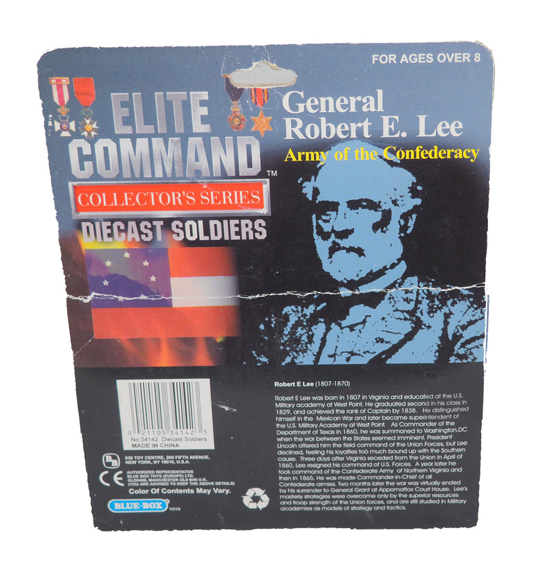 Elite Command Collector's Series Diecast Soldiers General Robert E. Lee
