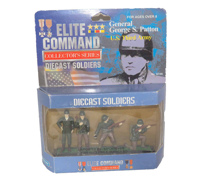 Elite Command Collector's Series Diecast Soldiers General George S. Patton