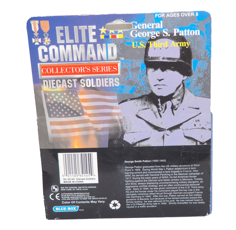 Elite Command Collector's Series Diecast Soldiers General George S. Patton