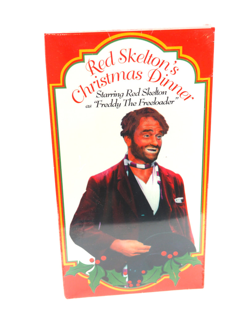 Red Skelton's Christmas Dinner Starring Red Skelton as "Freddy the Freeloader"Sealed VHS Tape