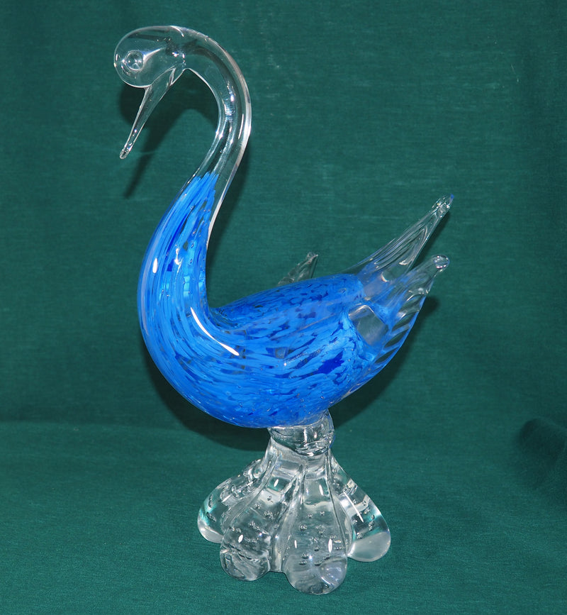 Blown Glass Swan
