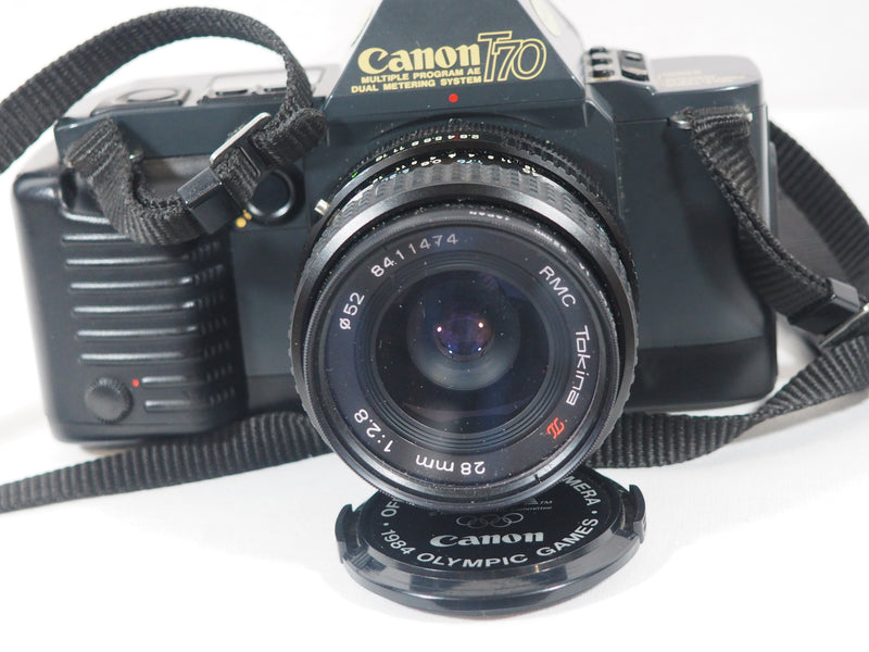 Canon T70 35mm Film SLR Camera Multiple Program
