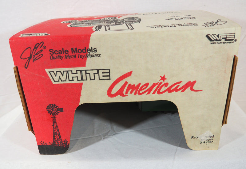 JLE Scale Models White American 60 1:16 Scale Tractor White Farm Equipment