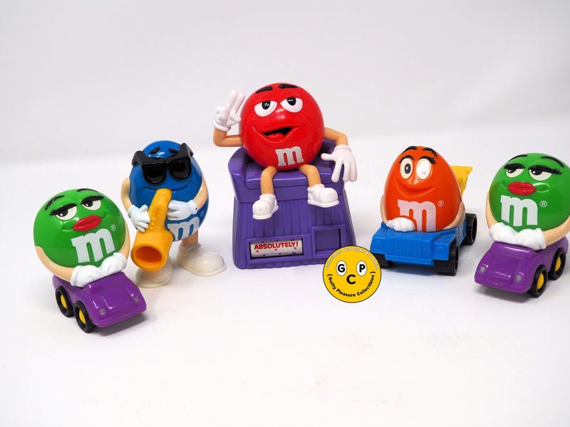 Collection of M&M's Small Candy Dispensers