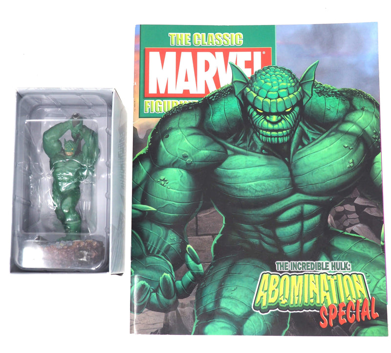 Eaglemoss DC Comics Incredible Hulk Action Figure w/ Super Hero Collection Abomination Special Magazine