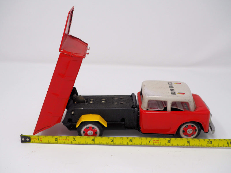 Friction Drive Toy Dump Truck Number MF 717