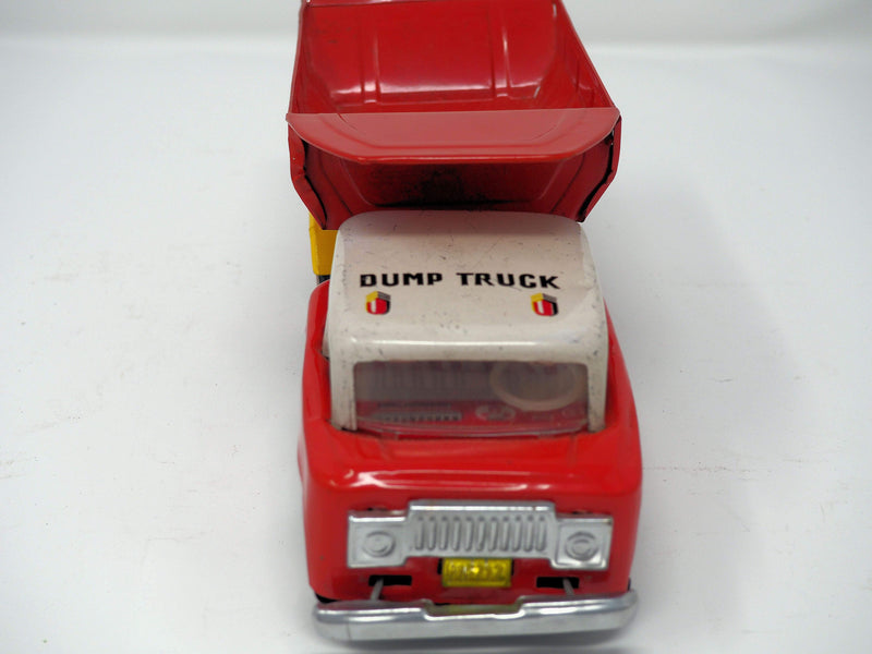 Friction Drive Toy Dump Truck Number MF 717