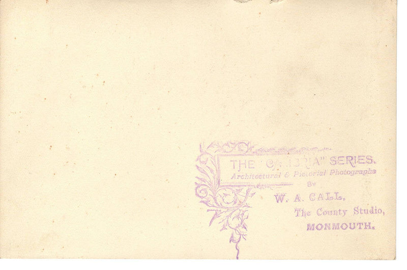 Itton Court W.A Call, The Cambria Series County Studio Undivided Back Postcard
