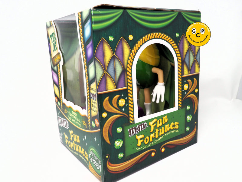M&M's Madame Green Fun Fortunes Candy Dispenser