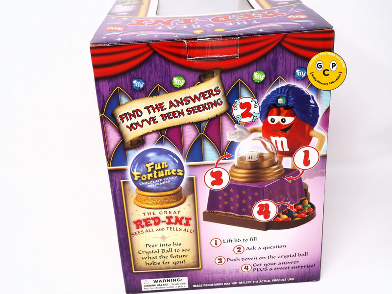 M&M's The Great Red-ini Fun Fortunes Candy Dispenser