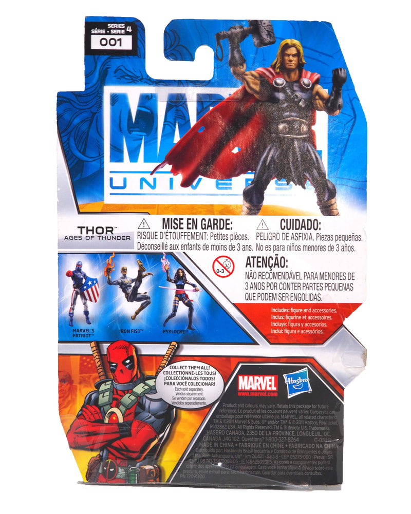 Marvel Universe 3.75 Series 4 001 Thor Ages of Thunder