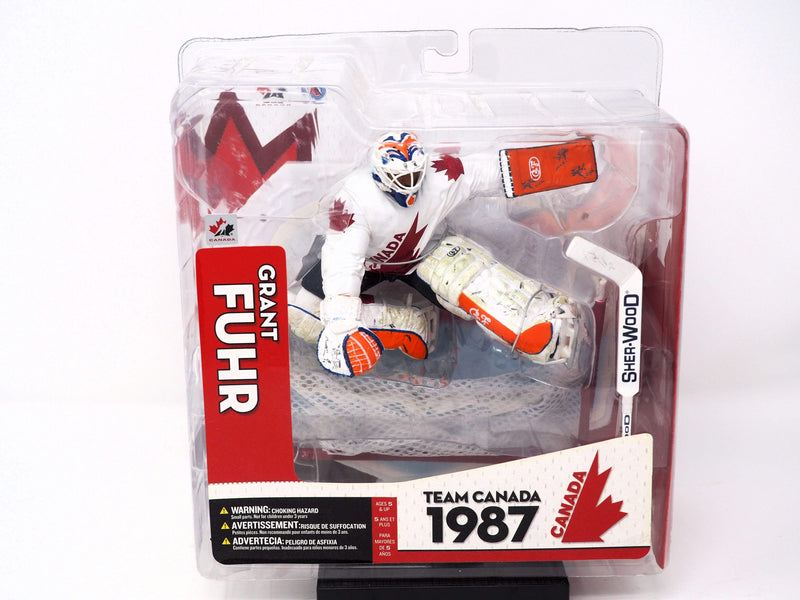 McFarlane Grant Fuhr 1987 Team Canada NHL Figure