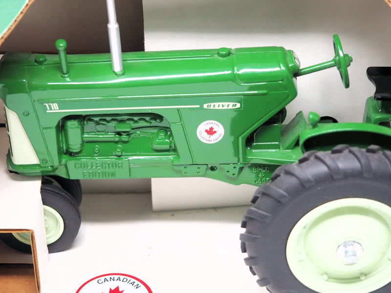 Oliver 770 Farm Equipment Canadian Collector's Edition Die Cast Metal Tractor  (Scale: 1/16)