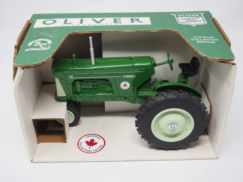Oliver 770 Farm Equipment Canadian Collector's Edition Die Cast Metal Tractor  (Scale: 1/16)
