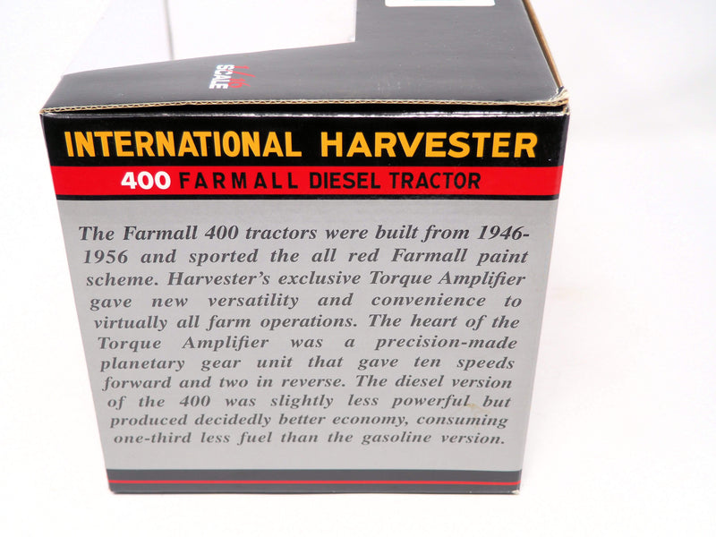 Spec Cast International Harvester 400 Farmall Diesel (Scale: 1/16)