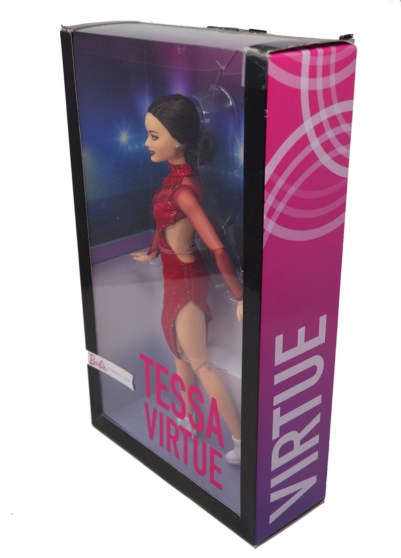 Tessa Virtue Barbie Signature Series Doll, Ice Dance, Figure Skates Olympic Gold