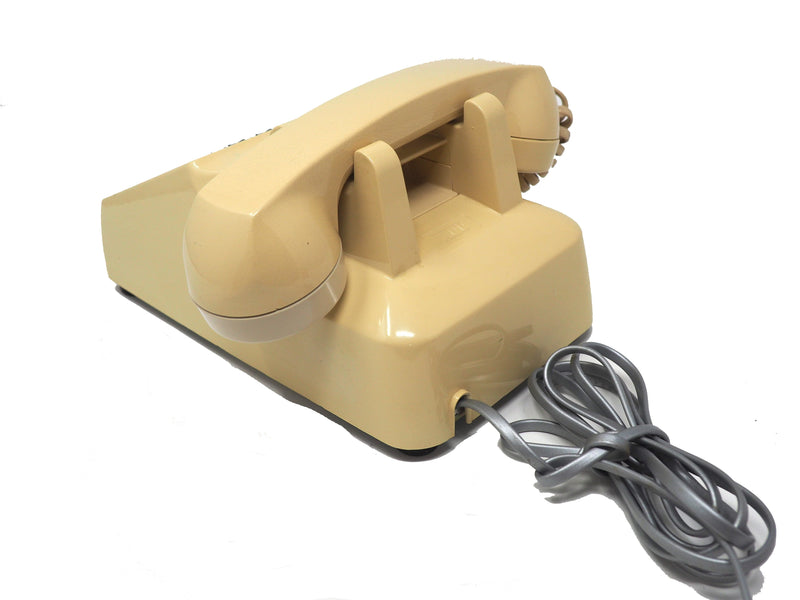 Vintage 1980s ITT Cream Colored Push Button Telephone