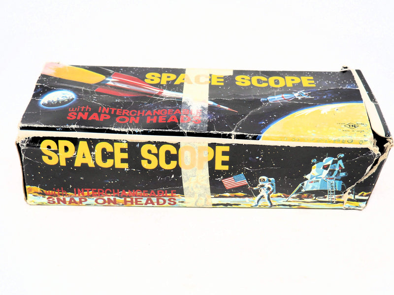 Vintage Space Scope TN Trade Mark Japan Kaleidoscope Astronauts on Moon Original Box
