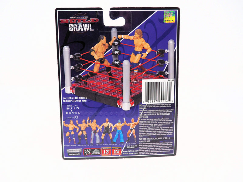 WWE Wrestling Build N' Brawl Series 8 The Rock Dwayne Johnson Action Figure